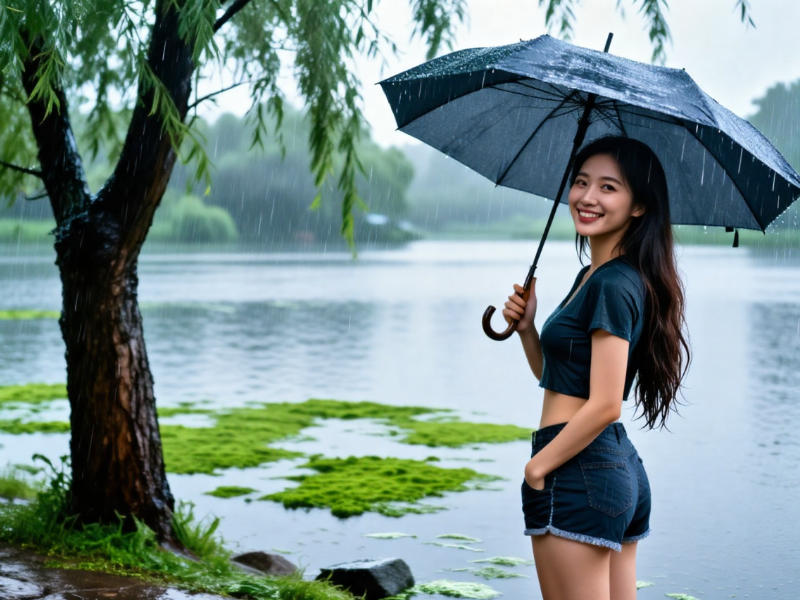 下雨天雨水