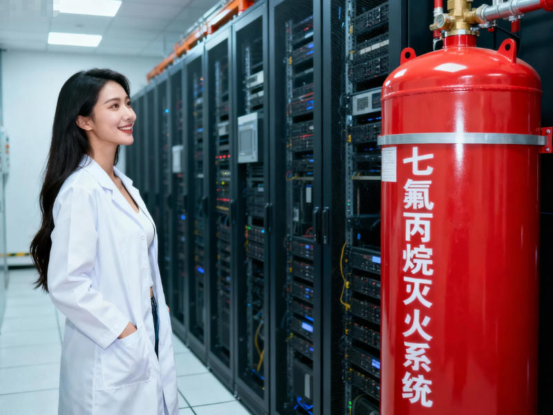 数据中心机房七氟丙烷灭火系统现场